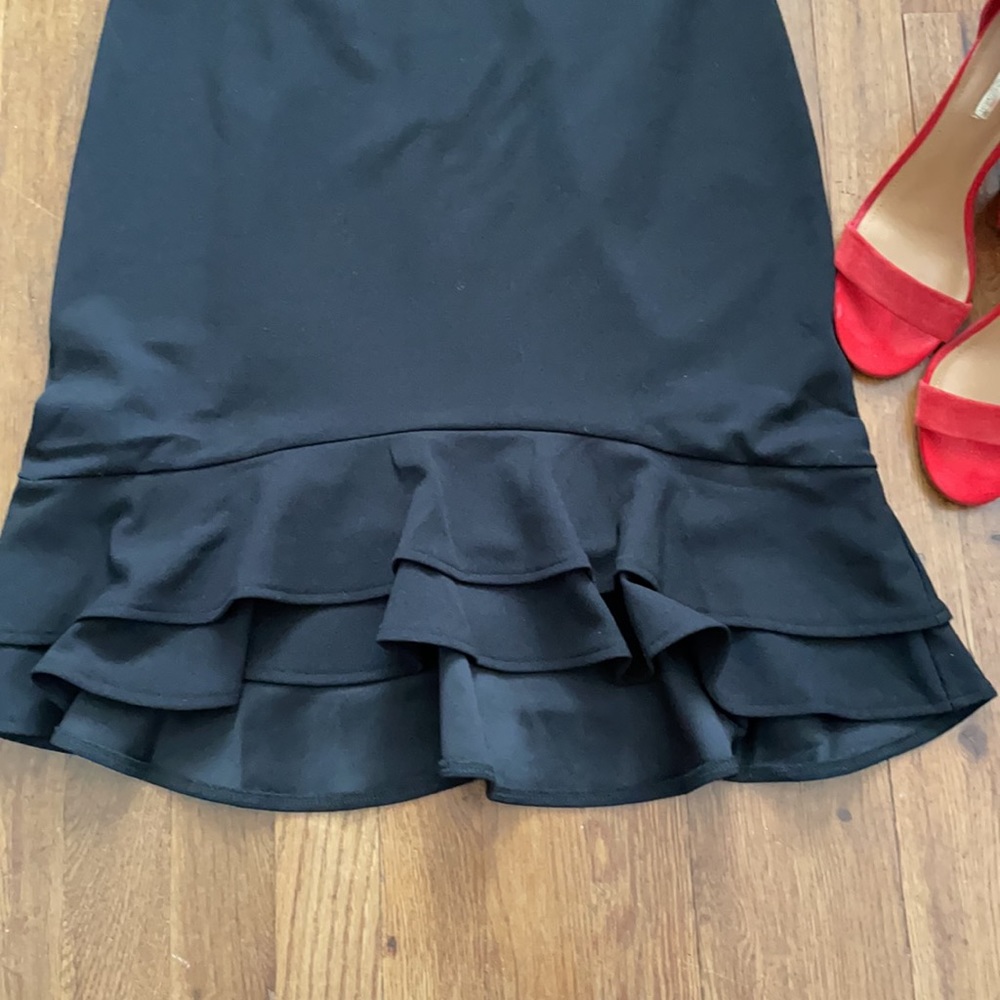 ANN TAYLOR Petite Black Dress - Picture 3 of 6